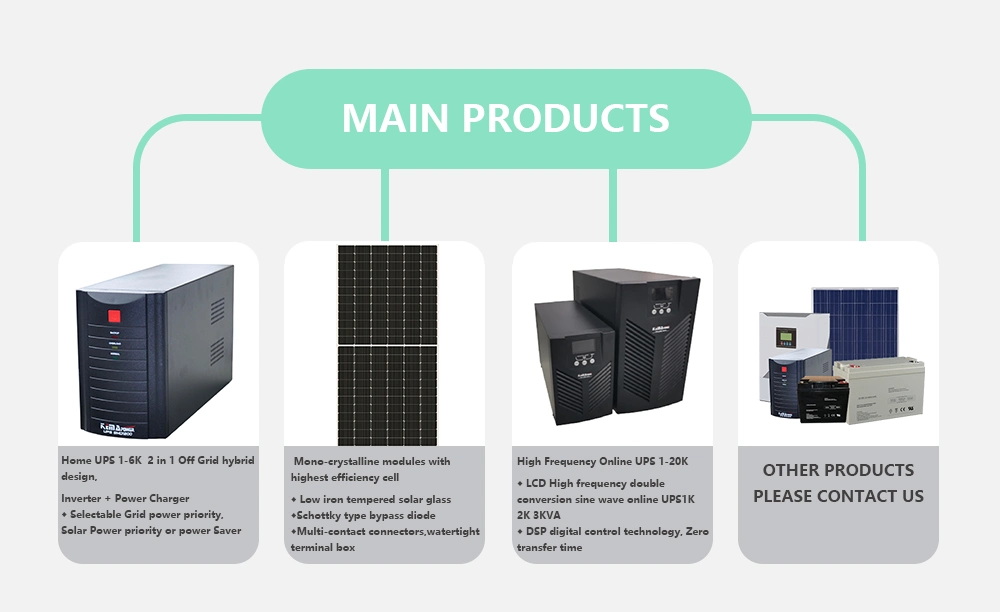 Kemapower Sunket Transformerless Inverter on Grid off Grid Solar Inverter