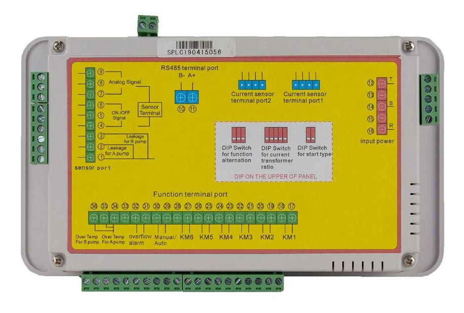 China PLC Three Phase AC380V Duplex Pump Programmable Logic Control