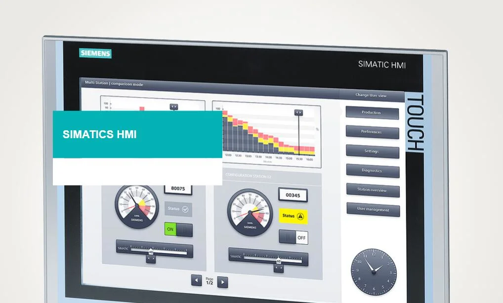 Simatic HMI Tp700 Comfort Display 6AV2124-0gc01-0ax0 PLC Simatic HMI Panel Touch Operation