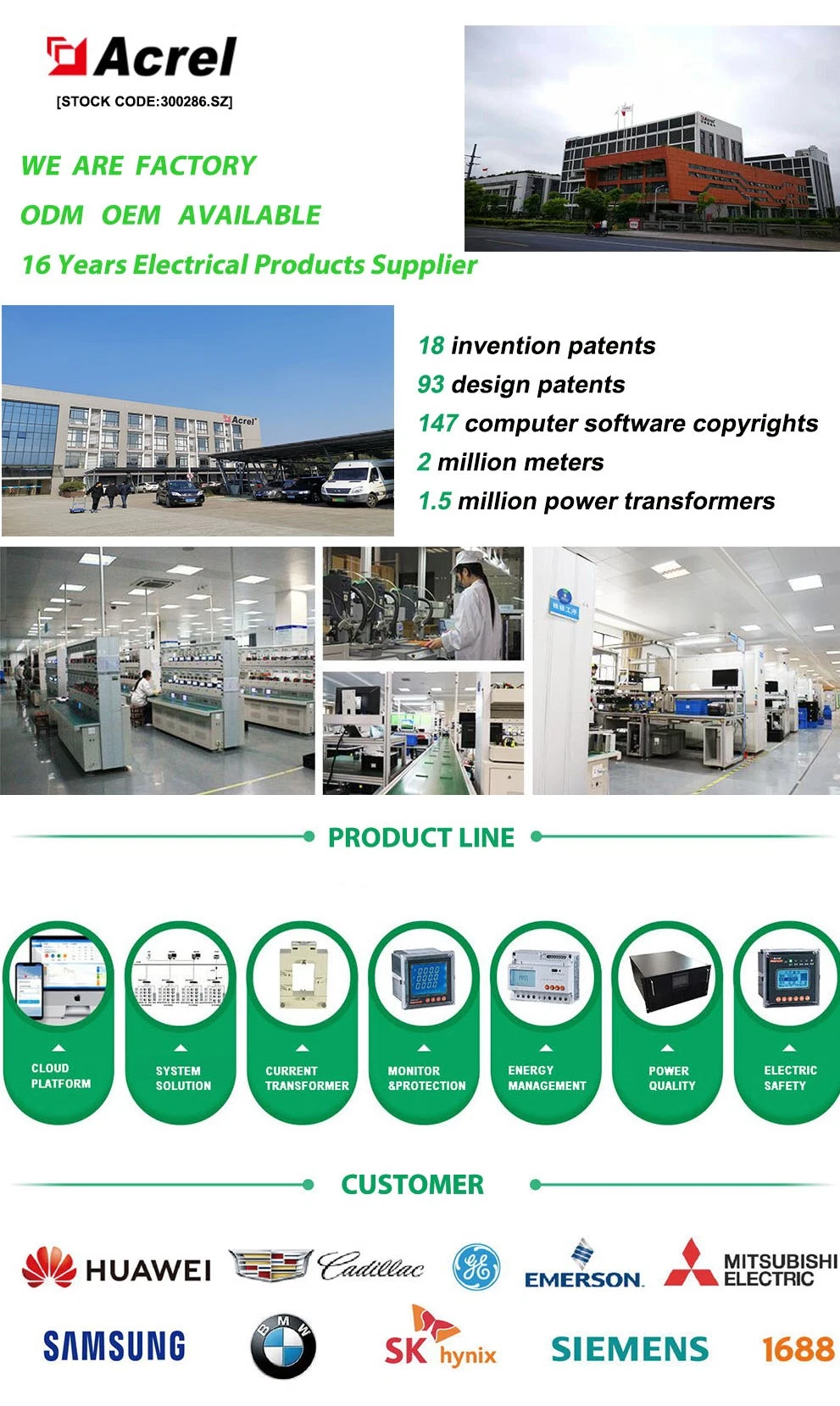 Photovoltaic Anti Countercurrent Power Meter Suit Delta Sungrow Growatt Inverter