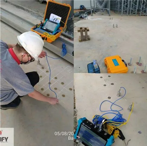 2 Channels Pile Sonic Test Concrete Ultrasonic Tester Pile Sonic Logging Pile Sonic Tester Pile Integrity Sonic Logging Instrument Sonic Pile Driving Instrument