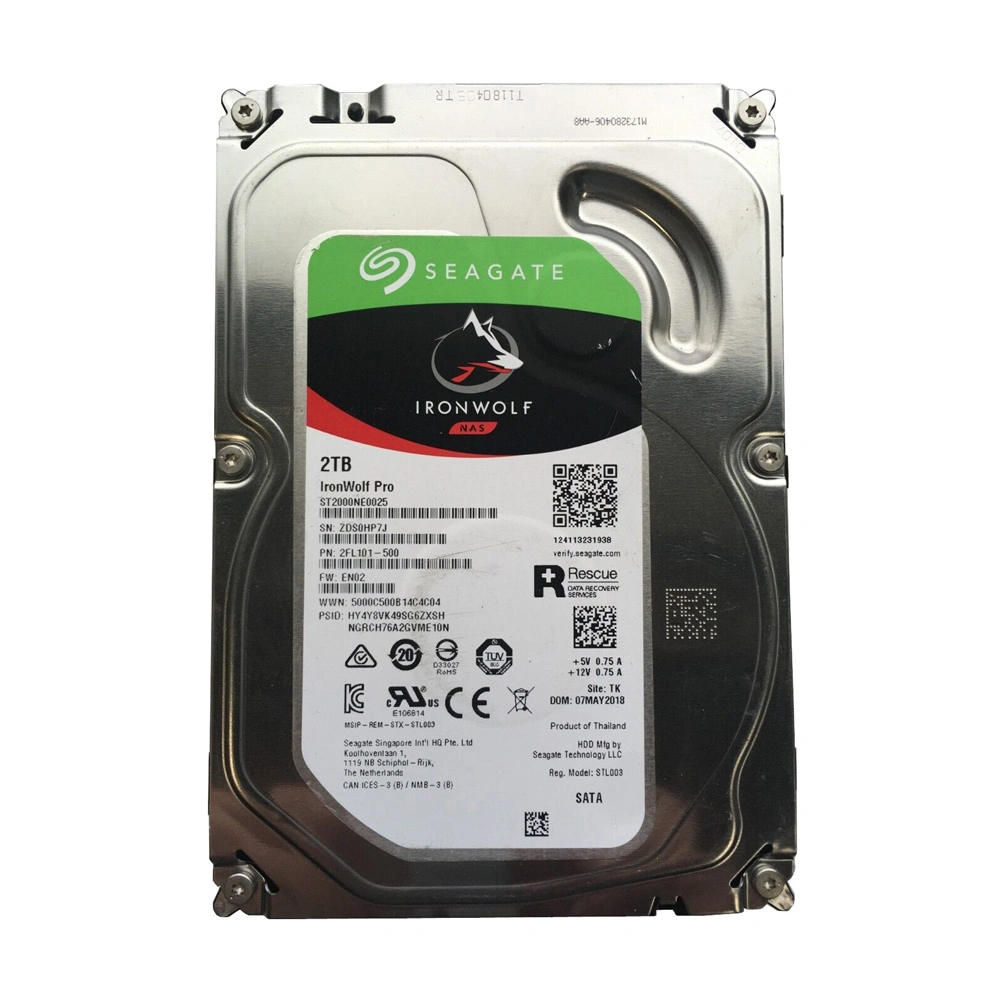 Seagate Ironwolf 4tb 6tb 8tb 10tb Nas Internal Hard Drive HDD Cmr 3.5 Inch SATA 6GB/S 5600 Rpm 256MB Cache