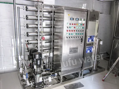 Impianto di depurazione acqua PLC 500 lph trattamento acqua sistema di osmosi inversa