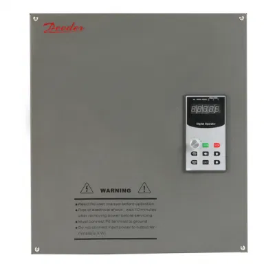 Tipo di potenza a tripla uscita, 200 kw, ingresso trifase 380 V per impieghi pesanti Convertitore di frequenza elettronico VFD da 60 Hz a 50 Hz