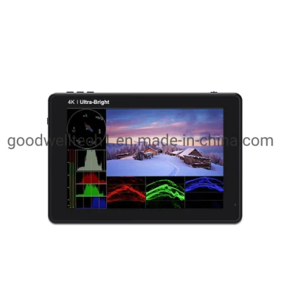 Monitor touchscreen da 7&quot; con pannello IPS 1920 X 1200 per fotocamera, SDI, ingresso e uscita HDMI