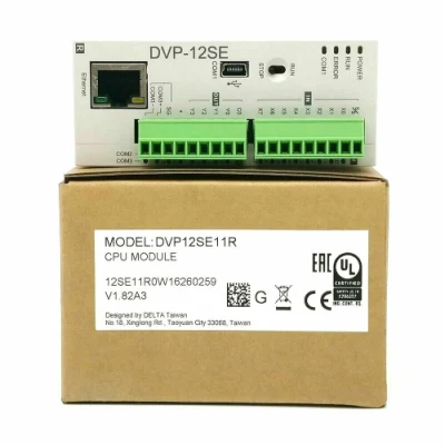 Controller programmabile DVP-se Delta PLC Dvp12se11t CPU- PLC programmabile Delta Controllo logico