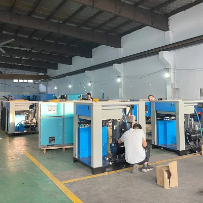 Rotante ad azionamento diretto VSD a risparmio energetico AC da 22 kw 30 HP Compressore pneumatico a vite con invertitore Inovance