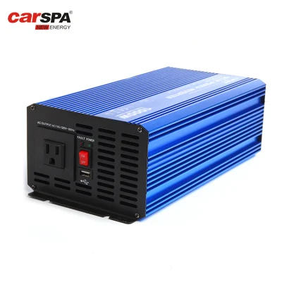 Inverter di potenza solare a onda sinusoidale pura 1000 W in vendita a caldo 12 V/24 V/48 V. Inverter da CC a CA 110/230 V off Grid per RV, Home Solar Sistema