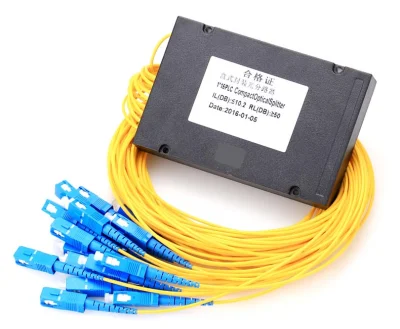 Fibra ó Ptica 1X4 PLC SC UPC Divisor De Fibra Ó Ptica Precio 1X8 1X16 SC UPC PLC Caja Divisora Ó Ptica Pasiva