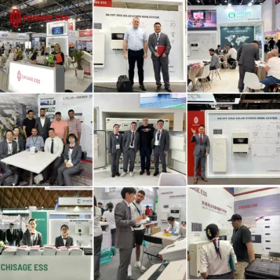 sistema fotovoltaico da 5 kw 6 kw 8 kW 10 kW 12 kw DC AC Solar Inverter di potenza trifase inverter ibrido a onda sinusoidale pura