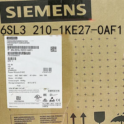 Convertitore di modulo di potenza 22,0 kw Siemens 6SL3210-1ke27-0af1