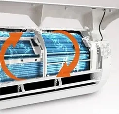 100% impianto di climatizzazione solare a split con inverter da 48 V c.c. da 12000BTU Condizione aria divisa a parete