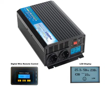  CA puro 220/110V di dc 12/24/48 V del convertitore dell&prime;invertitore di potere dell&prime;automobile del caricatore dell&prime;invertitore dell&prime;onda di seno 1000W