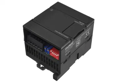 4 ingresso analogico 1 controllo logico di programmazione della scheda di uscita analogica PLC modulare
