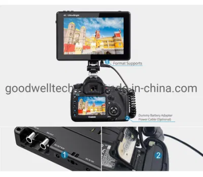 Monitor touchscreen da 7&quot; con pannello IPS 1920 X 1200 per fotocamera, SDI, ingresso e uscita HDMI