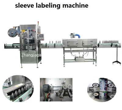 Etichettatrice automatica per imballaggio etichette termoretraibili per bottiglie per animali