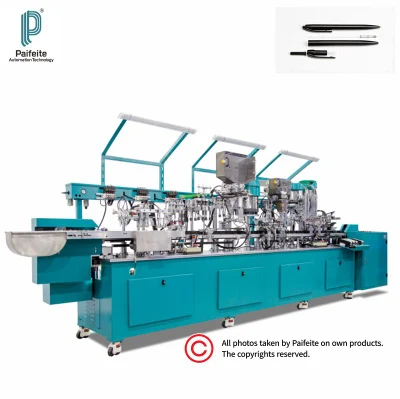 Sistema di controllo a camma PLC linea di produzione penna a sfera retrattile