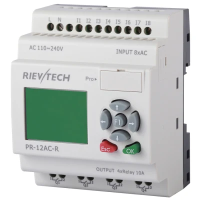 Controller logico programmabile PLC per controllo intelligente a prezzo di fabbrica (Relè programmabile PR-12AC-R-HMI)