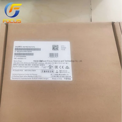 Nuovissimo convertitore motore servo XS-R XS-XS 6SL3210-5fb10-1ua2 Per Siemens