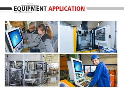 10.1 12 15 15.6 17 18 19 21.5 pollici senza fusibile PC Touch Panel industriale per macchine di produzione CNC