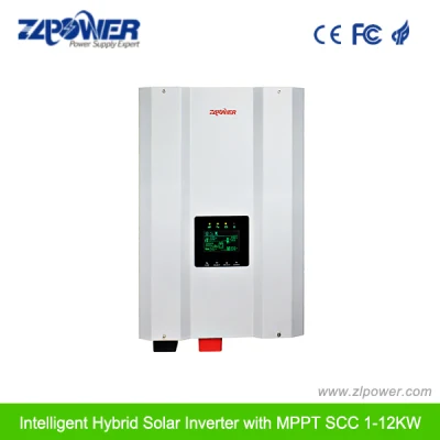 Inverter solare a onda sinusoidale pura MPPT SCC 10kw 12kw 8000W Inverter per caricabatteria ibrido