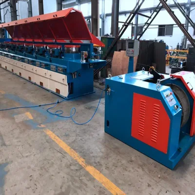 Ricottura PLC ad alta velocità a doppio filo intermedio a bassa rumorosità Macchine da disegno Produttori fornitore impianto per acciaio Ottone rame Filo di alluminio