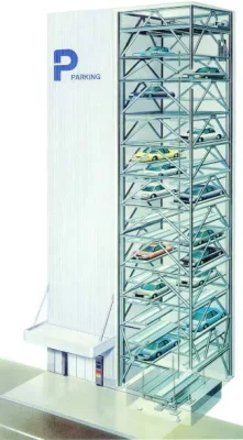 PLC Control 15 sollevamento verticale pavimento Puzzle Parking System