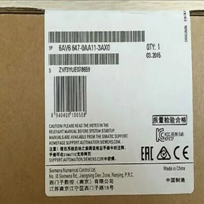 Pannello touchscreen SIMATIC HMI KTP 6AV6647-0AA11-3ax0