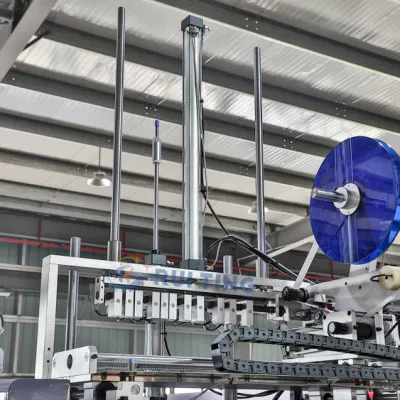Ribobinatrice a torretta completamente automatica con tagliatubi e tagliatubi E contatore di etichettatura Innovance PLC