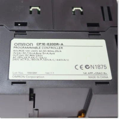 Controller logico programmabile PLC CPU CA CP1E uscita transistor