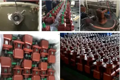 Alta precisione per riduttore a ingranaggi conici elicoidali serie T. Cambio marchio Cina