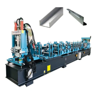  Prezzo di fabbrica a buon mercato Full automatico cambiabile CZ acciaio Purlin freddo Macchina per la formatura di rotoli con PLC