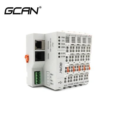Scheda di controllo industriale per modulo relè c.c. con controller programmabile GCAN PLC PLC controller logico programmabile