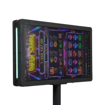 Display digitale orizzontale LCD a due lati da 27 pollici per casinò