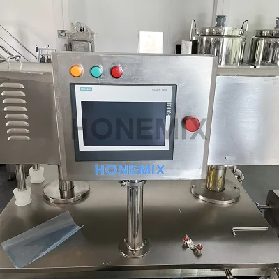 Hone Combine PLC Liquid Foundation/Daily Cream/Cosmetic/Body Lotion/Hair Shampoo Vacuum Homgoenizer Macchina per la preparazione di miscele