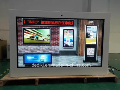 Touch screen per segnaletica digitale IP65 per esterni da 65&quot; OEM e ODM
