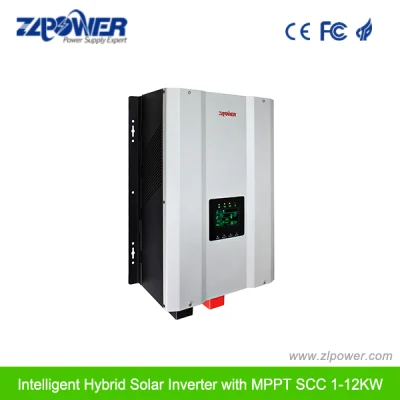 Inverter solare a onda sinusoidale pura MPPT SCC 10kw 12kw 8000W Inverter per caricabatteria ibrido