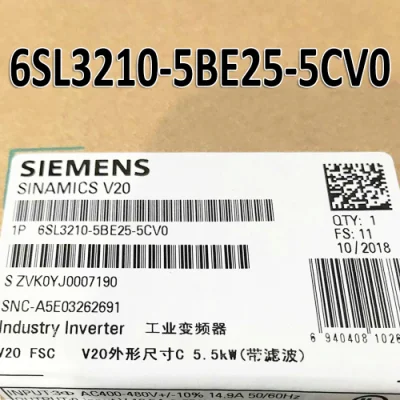  Nuovo modulo inverter Siemens 6SL3210-5be24-0UV0 in scatola