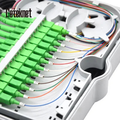 Gcabling 1X16 SC/UPC Micro Tube PLC Splitter G657A 9/125um SM PLC 0,9 mm