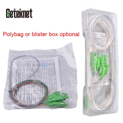 Gcabling 1X16 SC/UPC Micro Tube PLC Splitter G657A 9/125um SM PLC 0,9 mm