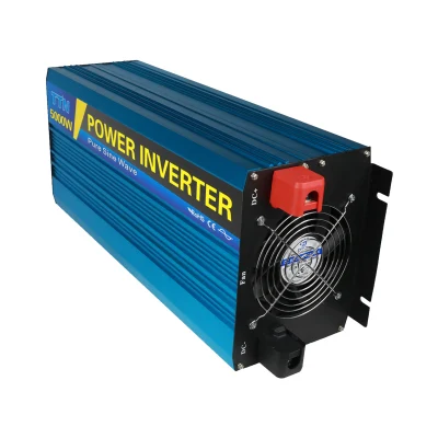 Inverter per Home UPS 1000W2000W onda sinusoidale pura 60 Hz CC 12 V. Convertitore di potenza monofase con connettore femmina US da 110 V c.a. Doppia porta USB da 5 V.