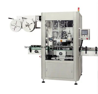 Etichettatrice automatica con manicotto a tazza per lattina