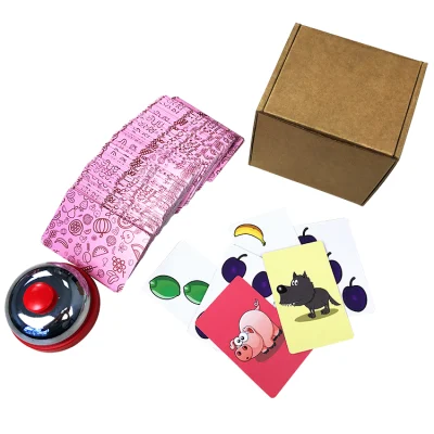 Carte da gioco personalizzabili in vendita a caldo scheda logica di ragionamento 0,45 mm Gioco di carte con hard box