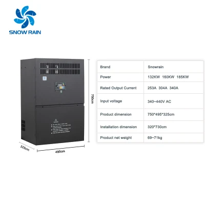 Produttore Vendita diretta CA DC 200-240V inverter 340-440V Hz