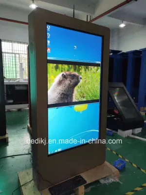 Touch screen per segnaletica digitale IP65 per esterni da 65&quot; OEM e ODM