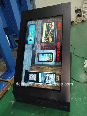 Touch screen per segnaletica digitale IP65 per esterni da 65&quot; OEM e ODM