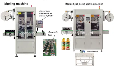 Etichettatrice automatica per imballaggio etichette termoretraibili per bottiglie per animali