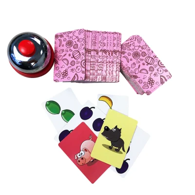 Carte da gioco personalizzabili in vendita a caldo scheda logica di ragionamento 0,45 mm Gioco di carte con hard box