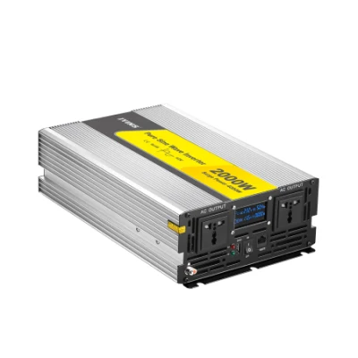 2000 W 12 V/24 V/48 V CC a 110 V/220 V/230 V a onda sinusoidale pura Invertitore di potenza