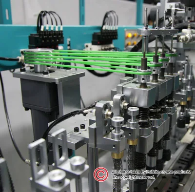 Sistema di controllo a camma PLC linea di produzione penna a sfera retrattile